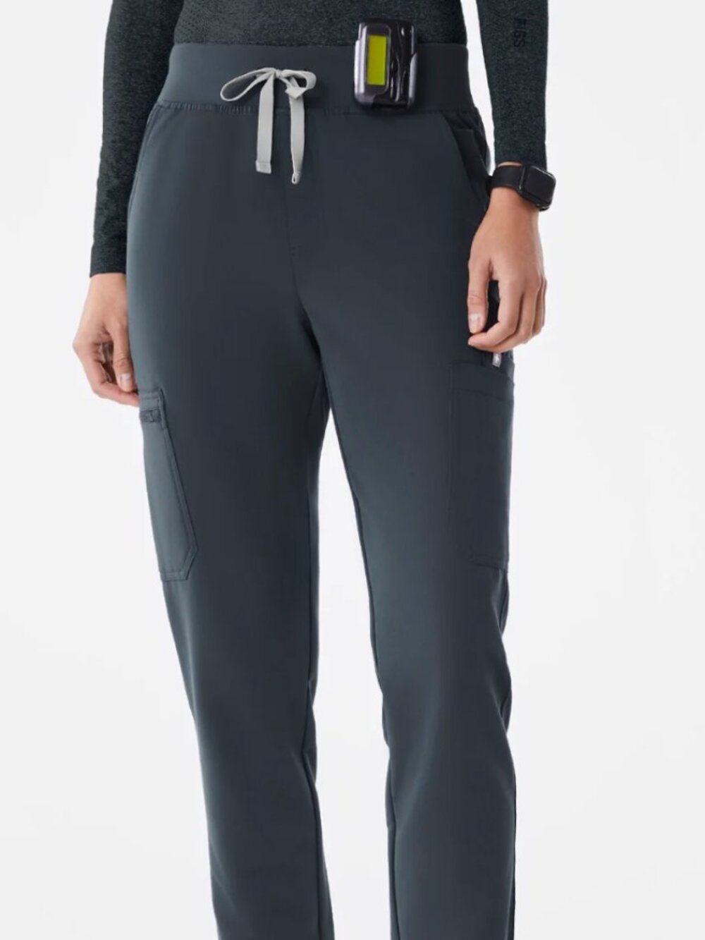 Figs Yola High-Rise Slim Scrub Pant Tall XL Dark Harbor